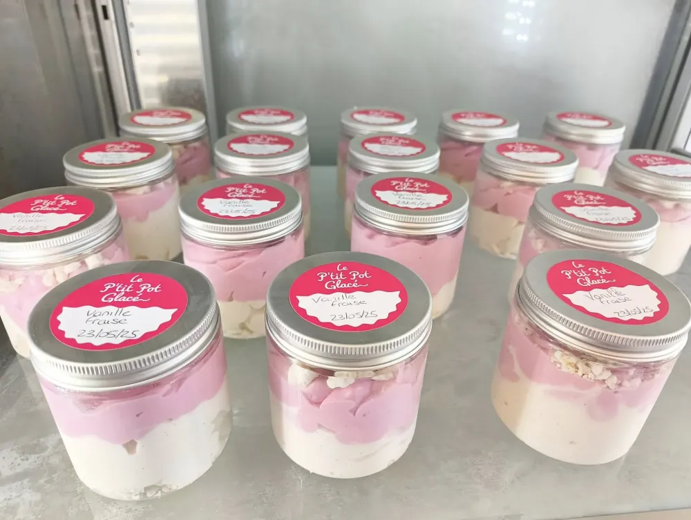 Glace maison à Saint-Jean-d'Elle